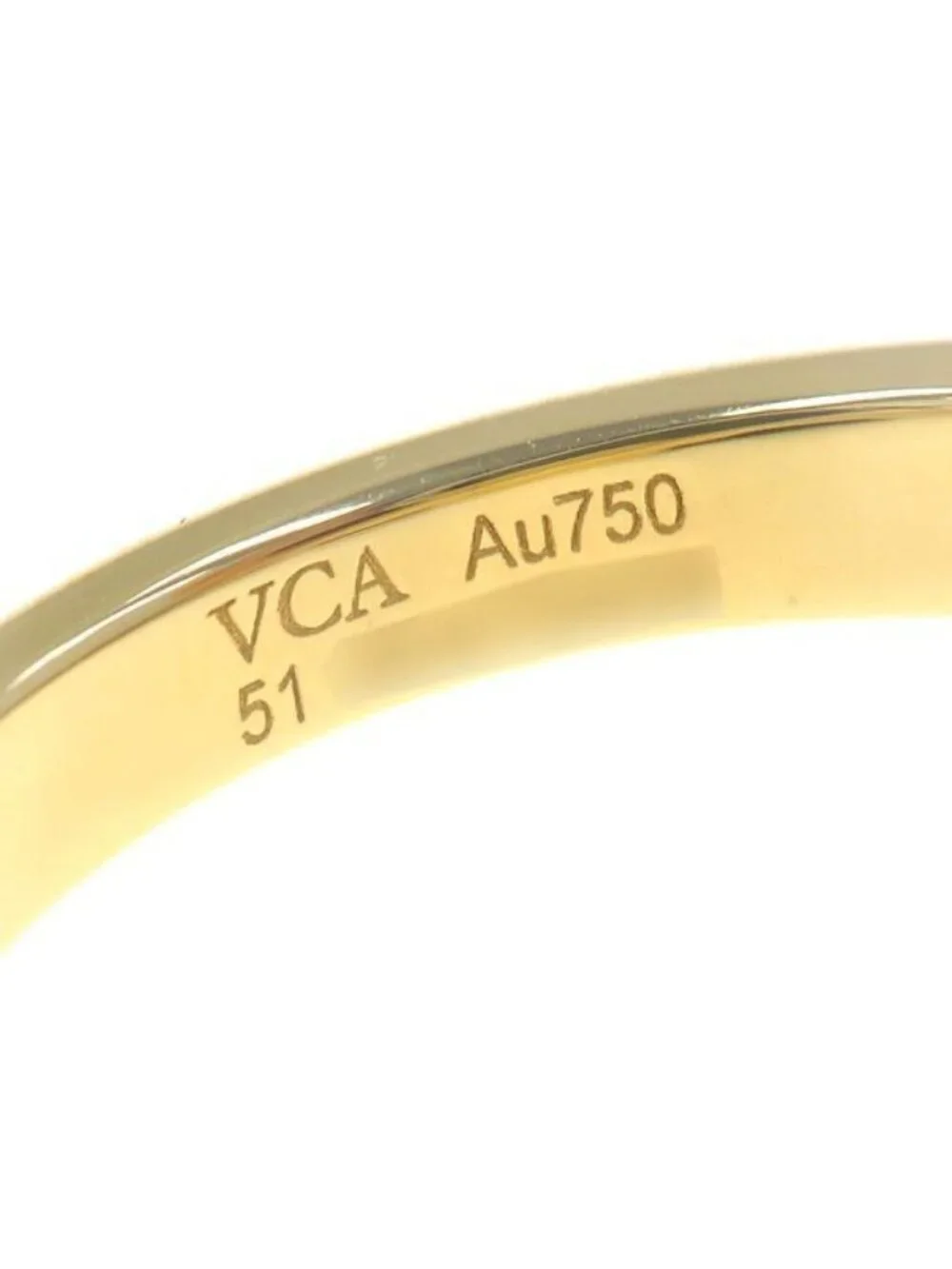 Van Cleef & Arpels Vintage Alhambra Ring Mother of Pearl